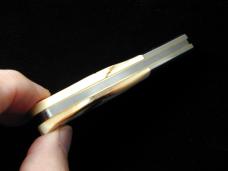Schatt & Morgan Mammoth Bark Cotton Barlow Knife by Cooper Cutlery Super Rare 69CB-MB Made in USA