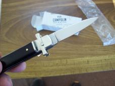 A. G. A. Campolin Dominus Lever Maltese Cross 6 Incher W/Brazilian Horn Handles  NIB