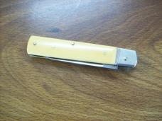 Vintage Hubertus Knife 09 Slimline Rare Yellow Micarta UNUSED Old Ritter Factory!