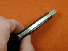 New York Knife Co. Smooth Ebony Wood Fancy Jack Knife from Cooper Cutlery USA BHJ E