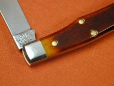 Great Eastern Cutlery GEC Smooth Antique Autumn Bone 22 Magnum Bullet Knife Rare 220124 NIT USA