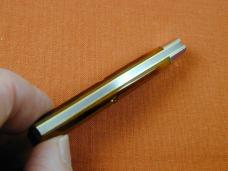 Great Eastern Cutlery GEC Smooth Antique Autumn Bone 22 Magnum Bullet Knife Rare 220124 NIT USA