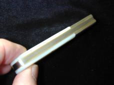Schatt & Morgan Genuine Mother Of Pearl Barlow Knife Rare 69PNY USA Made New York Tang Stamp
