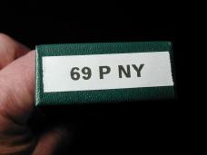 Schatt & Morgan Genuine Mother Of Pearl Barlow Knife Rare 69PNY USA Made New York Tang Stamp