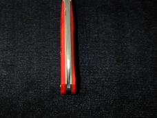 Dollar Knife Co. Red Jigged Bone with Mammoth Shield Jack Knife from Cooper Cutlery USA RJB-MS