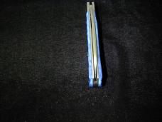 Dollar Knife Co. Blue Jigged Bone with Mammoth Shield Jack Knife from Cooper Cutlery USA BJB-MS