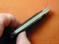 New York Knife Co. Green Jigged Bone Fancy Jack Knife from Cooper Cutlery USA BHJ GB