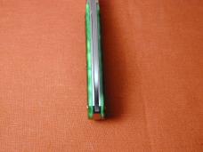 Dollar Knife Co. Green Jigged Bone with Mammoth Shield Jack Knife from Cooper Cutlery USA GJB-MS