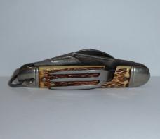 Vintage Colonial Camp/ Hobo Knife w/ Fork & Spoon 1960's