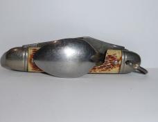 Vintage Colonial Camp/ Hobo Knife w/ Fork & Spoon 1960's