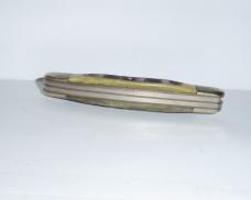 Vintage Frost Cutlery Muskrat Knife Surgical Steel Bone Handles Japan 1970's-1980's