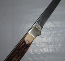 Schrade + USA 167 Staglon Uncle Henry Steelhead Fillet Knife & Sheath