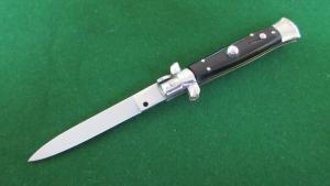 c. 1960's Rostfrei Script 20cm 8" Swivel Bolster HORN Nickel Silver Fully Lined