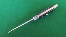 c. 1960's Rostfrei Script 20cm 8" Swivel Bolster HORN Nickel Silver Fully Lined 