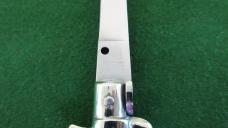 c. 1960's Rostfrei Script 20cm 8" Swivel Bolster HORN Nickel Silver Fully Lined 