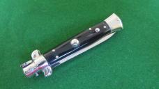 c. 1960's Rostfrei Script 20cm 8" Swivel Bolster HORN Nickel Silver Fully Lined 