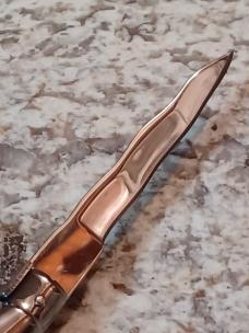 10" Asian stiletto. Kriss Blade. 