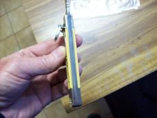 Vintage Hubertus Knife Size 12 Slimline Ritter Factory Yellow Micarta UNUSED Special Package!