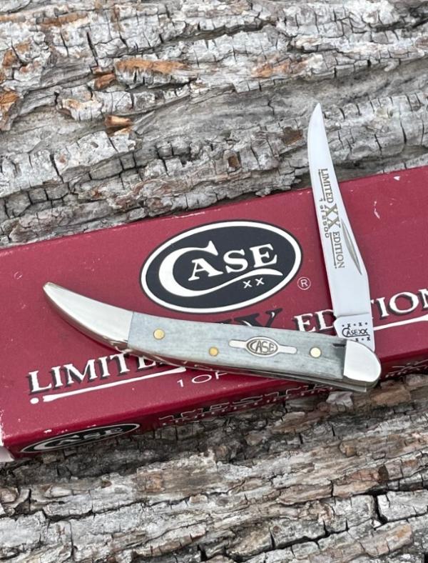 CASE XX ** LIMITED EDITION 2000 SMOOTH BLACK BONE SMALL TEXAS TOOTHPICK CASE XX ** LIMITED EDITION 2000 SMOOTH BLACK BONE SMALL TEXAS TOOTHPICK