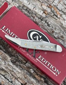 CASE XX ** LIMITED EDITION 2000 SMOOTH BLACK BONE SMALL TEXAS TOOTHPICK