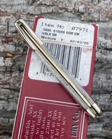CASE XX ** LIMITED EDITION 2000 SMOOTH BLACK BONE SMALL TEXAS TOOTHPICK