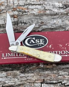 CASE XX ** LIMITED EDITION 2000 BURNT WHITE JIGGED BONE PEANUT