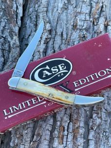 CASE XX ** LIMITED EDITION 2000 BURNT WHITE BONE SMALL TEXAS TOOTHPICK