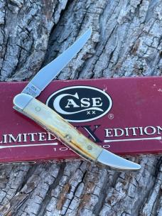 CASE XX ** LIMITED EDITION 2000 BURNT WHITE BONE SMALL TEXAS TOOTHPICK
