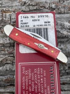 CASE XX ** LIMITED EDITION 2001 SMOOTH OLD RED PEANUT