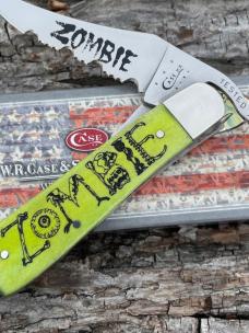 CASE XX ** SFO 2013 LIME GREEN SMOOTH BONE ZOMBIE RUSSLOCK