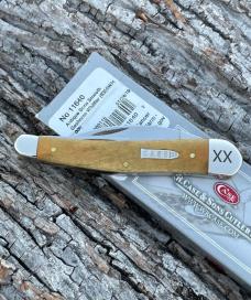 CASE XX ** SFO 2019 SMOOTH ANTIQUE BONE SEAHORSE WHITTLER