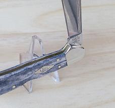 Case Mini CopperLock Pocket Knife Smooth Gray Bone 34201 - New