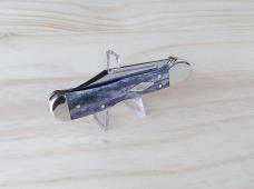 Case Mini CopperLock Pocket Knife Smooth Gray Bone 34201 - New