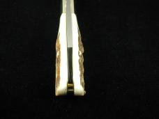 Schatt & Morgan Genuine Stag Cotton Barlow Knife by Cooper Cutlery Rare 69CB-S Made in USA