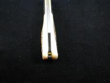 Schatt & Morgan Genuine Stag Cotton Barlow Knife by Cooper Cutlery Rare 69CB-S Made in USA