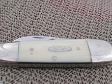Ka-Bar Imitation Ivory Sleeveboard Whittler Model ETN-91