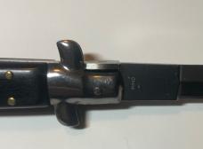  13” black handle switchblade China 