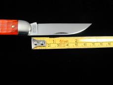 Great Eastern Cutlery GEC Jigged Smoked Amber Texcrylic Camel Back Congress Knife 340223 NIT USA