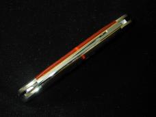 Great Eastern Cutlery GEC Jigged Smoked Amber Texcrylic Camel Back Congress Knife 340223 NIT USA