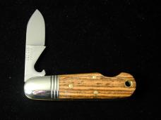 Great Eastern Cutlery GEC Smooth Mexican Bocote Wood Beerlow Barlow Knife 1 of 201 NIT 252123 USA