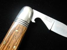 Great Eastern Cutlery GEC Smooth Mexican Bocote Wood Beerlow Barlow Knife 1 of 201 NIT 252123 USA