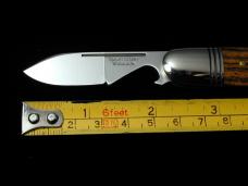Great Eastern Cutlery GEC Smooth Mexican Bocote Wood Beerlow Barlow Knife 1 of 201 NIT 252123 USA