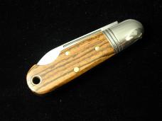 Great Eastern Cutlery GEC Smooth Mexican Bocote Wood Beerlow Barlow Knife 1 of 201 NIT 252123 USA