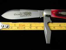 Great Eastern Cutlery GEC Cherry Natural Smooth Bone Crown Lifter Knife 1 of 627 NIT 852221CL USA