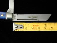 Great Eastern Cutlery GEC Navy Blue Smooth Bone Jack Knife 1 of 331 NIT 143123 Made in USA  