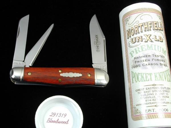 Great Eastern Cutlery GEC Smooth Bloodwood Stockyard Whittler Knife 1 Of 225 NIT 291319 Made in USA Great Eastern Cutlery GEC Smooth Bloodwood Stockyard Whittler Knife 1 Of 225 NIT 291319 Made in USA