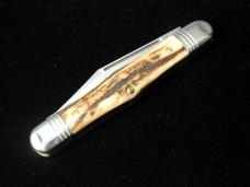 Great Eastern Cutlery GEC Northfield Sambar Stag Conductor Knife NIT 1 of 509 USA Made 331220