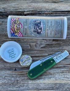 GEC TIDIOUTE ** 153124 TRACTOR GREEN SAWCUT BONE BARLOW