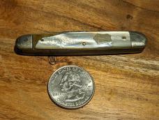 Rare Krusius Brothers Solingen Pearl Handle Stockman 
