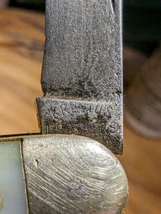 Rare Krusius Brothers Solingen Pearl Handle Stockman 